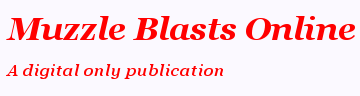 Muzzle Blasts Online Text Logo